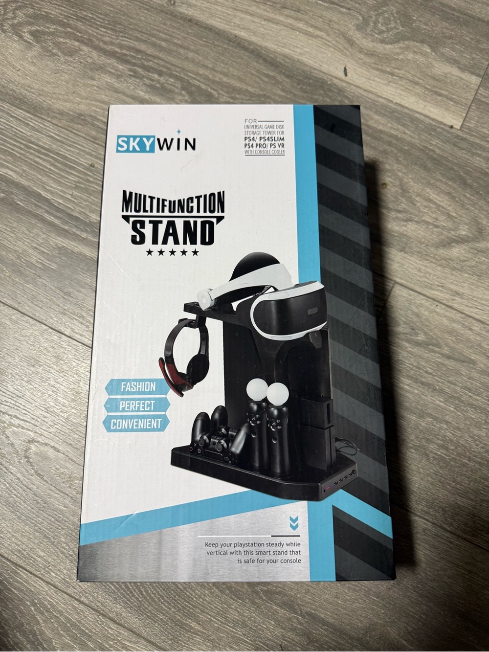 Black Multifunction VR Stand & Controller Organizer